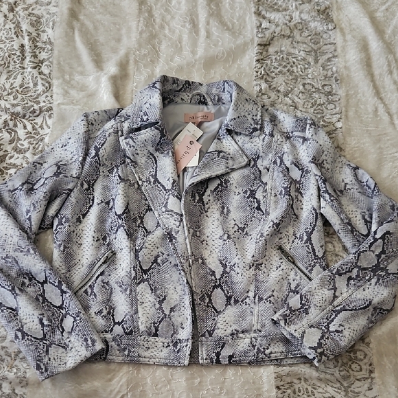 Philosophy Jackets & Blazers - Philosophy  Snake Print Jacket